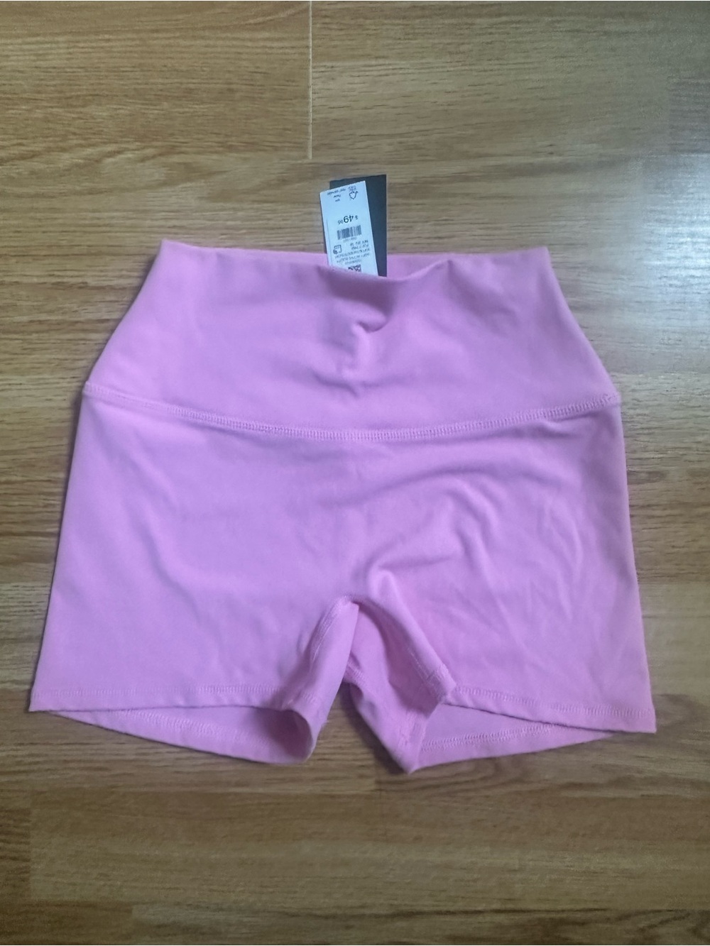 NWT Garage active shorts pop it pink